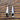 Long Triangle Black Onyx Earrings