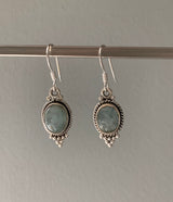 Boho Aquamarine Earrings