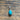 Sterling Silver Classic Oval Turquoise Necklace by Springwaves