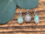 Ethiopian opal earrings 
