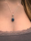 Kyanite Oval Bohemian Sterling Silver Necklace
