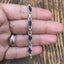 Faceted Iolite Sterling Silver Bracelet