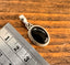 Black Onyx Oval  Bohemian Sterling Silver Necklace