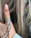 Silver Multi Band Chevron Wave Ring, Adjustable Thumb Ring