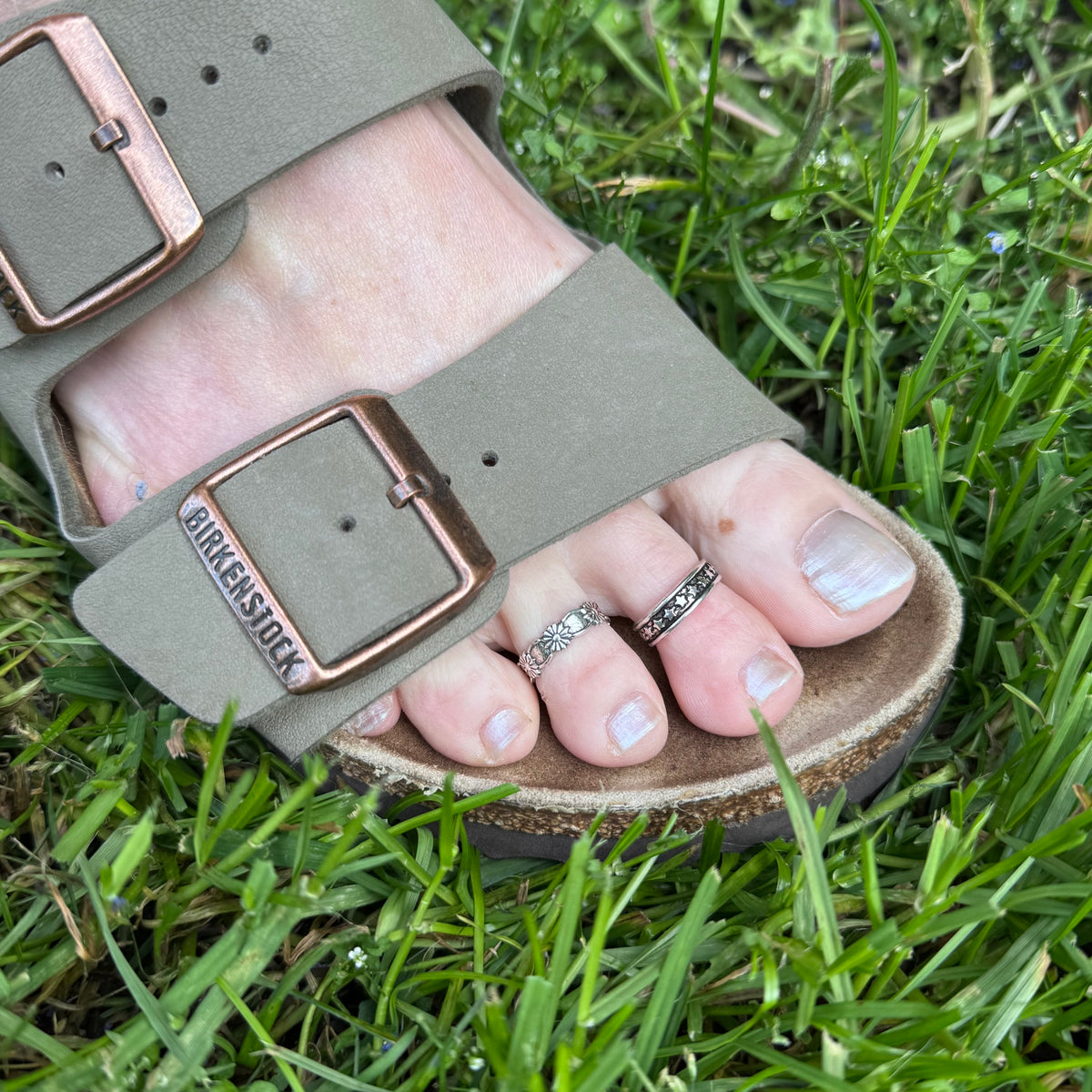Assorted Styles - Adjustable Toe Midi or Pinky Silver Ring - Choose your Favourite