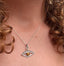 Tiger Eye Turkish Eye / Third Eye / Evil Eye Gemstone Pendant Necklace