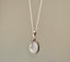 Moonstone Oval Bohemian Sterling Silver Necklace