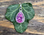 Faceted Pink Topaz Teardrop Sterling Silver Necklace Pendant