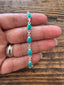 Dainty Turquoise Sterling Silver Bracelet