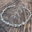 Faceted Citrine Sterling Silver Bracelet
