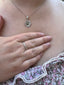 Love Heart Sterling Silver Stacking Band Ring