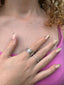 Love Heart Sterling Silver Stacking Band Ring
