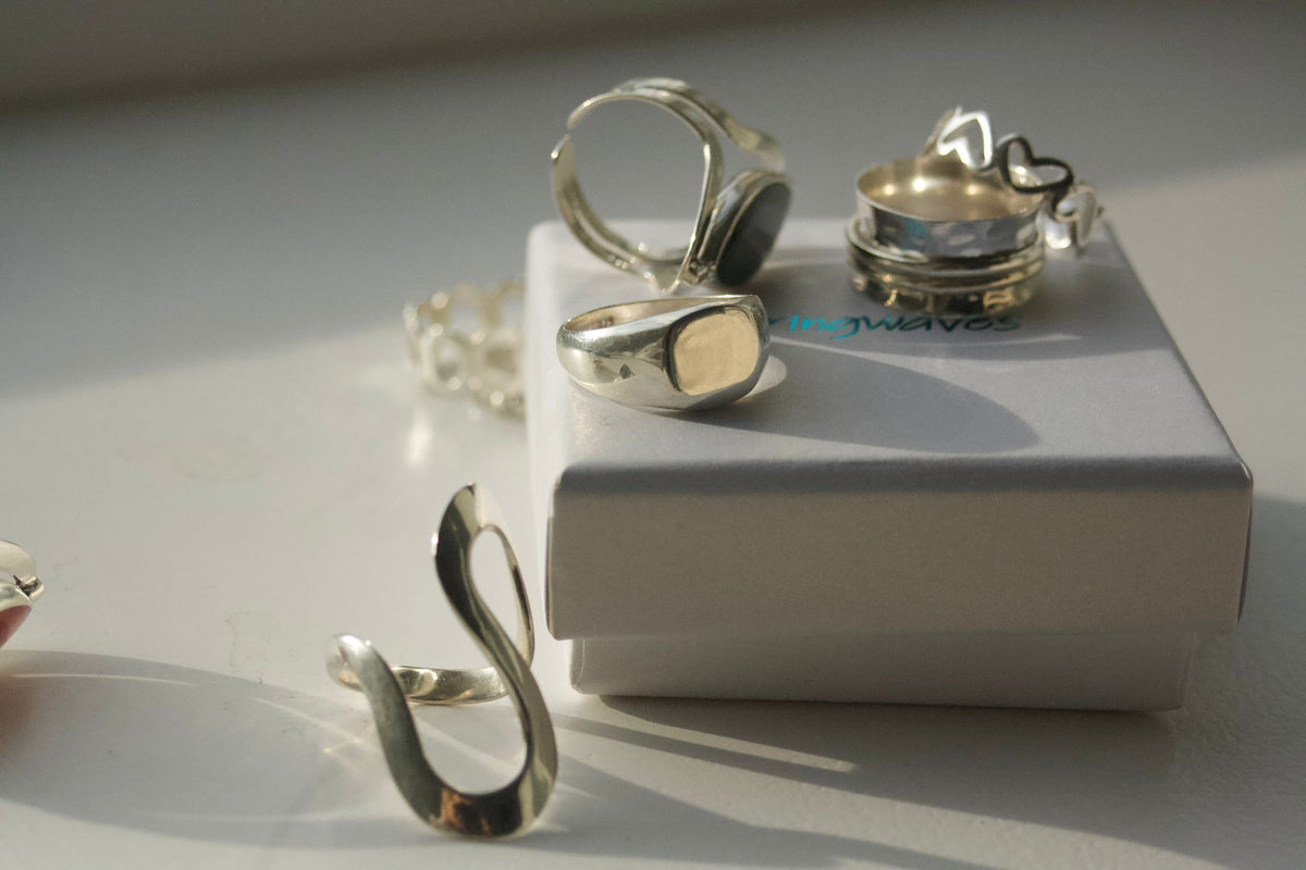Wave Sterling Silver Ring