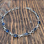 Faceted Iolite Sterling Silver Bracelet