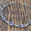 Amethyst Sterling Silver Bracelet