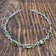 Faceted Peridot Sterling Silver Bracelet