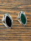 Reversible Gemstone Ring- Sterling Silver-Adjustable