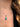 Dainty Boho Turquoise Teardrop Silver Pendant  Necklace