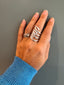 Serpent Sterling Silver Statement Ring