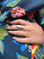 Sterling Silver Wrap Dome Ring-Adjustable