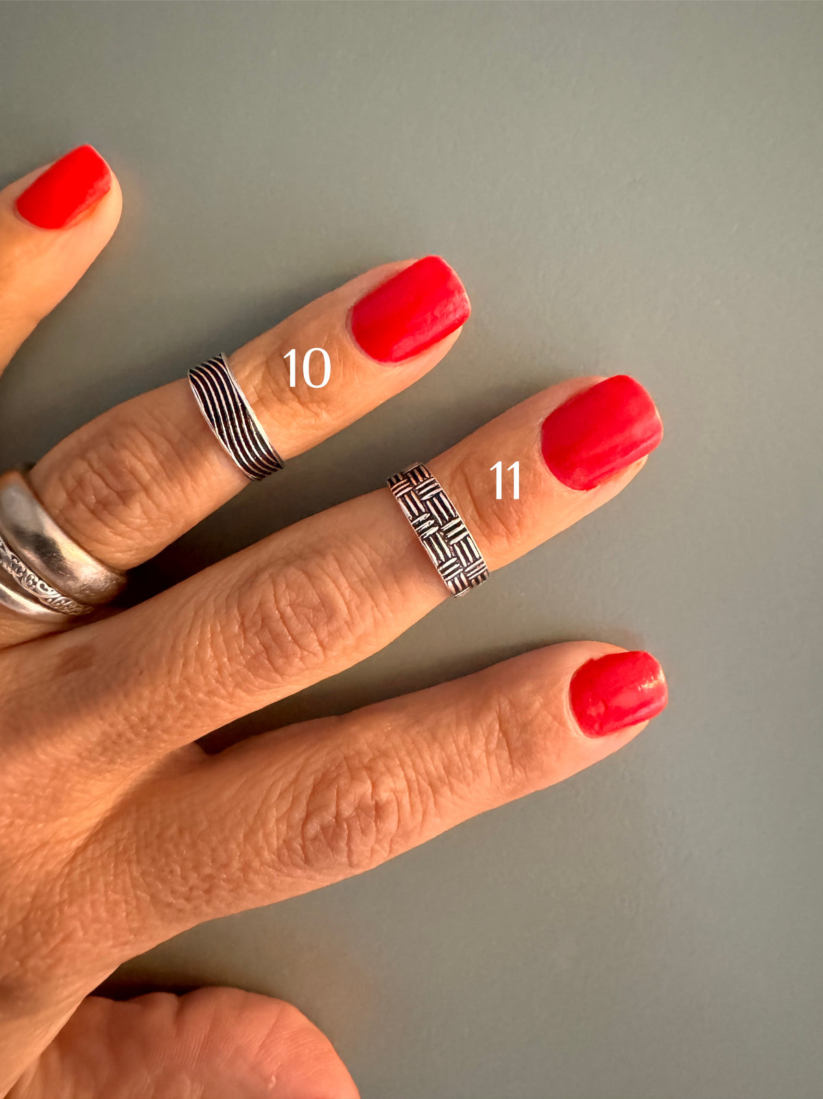 Assorted Styles - Adjustable Toe Midi or Pinky Silver Ring - Choose your Favourite