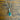 Faceted Emerald Teardrop  Necklace