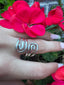 Sterling Silver Wrap Wave Ring-Adjustable Ring