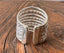 Full Finger Twisted Thick Band Sterling Silver Ring-Adjustable