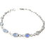 Dainty Moonstone Sterling Silver Bracelet