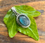 Labradorite Bohemian Oval Sterling Silver Necklace