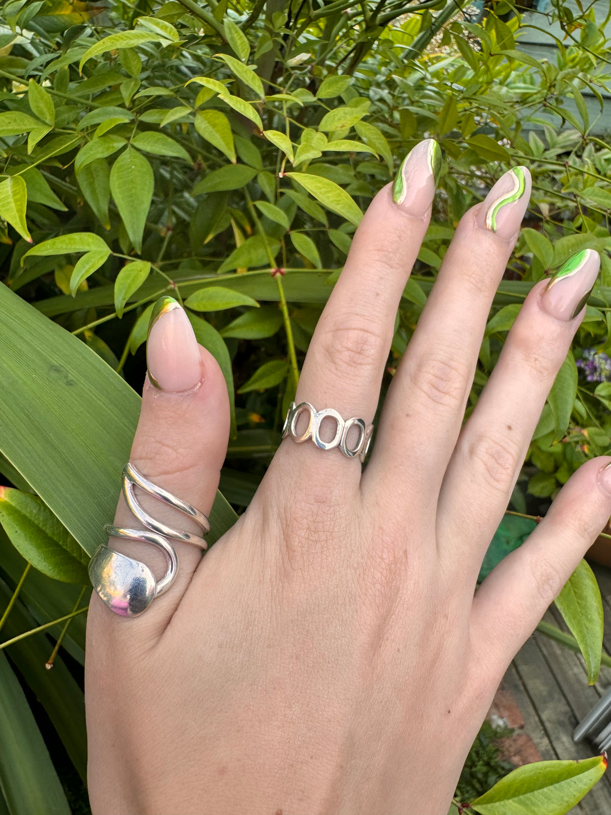 Circle Sterling Silver Ring