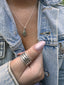 Silver Layered Band Ring