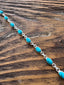 Dainty Turquoise Sterling Silver Bracelet