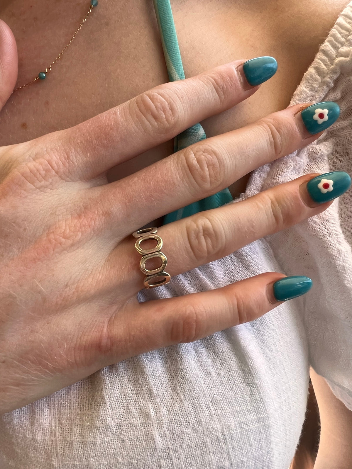 Circle Sterling Silver Ring