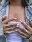 Sterling Silver Hammered Multi Band Ring - Adjustable