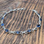 Faceted Iolite Sterling Silver Bracelet
