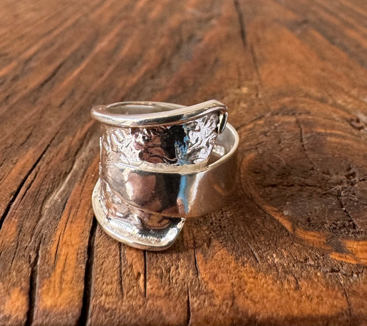 Sterling Silver Spoon Ring Design