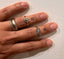 Assorted Styles - Adjustable Toe Midi or Pinky Silver Ring - Choose your Favourite