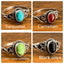 Gemstone Boho Sterling Silver Ring - Gemstone & Size Options