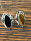 Reversible Gemstone Ring- Sterling Silver-Adjustable