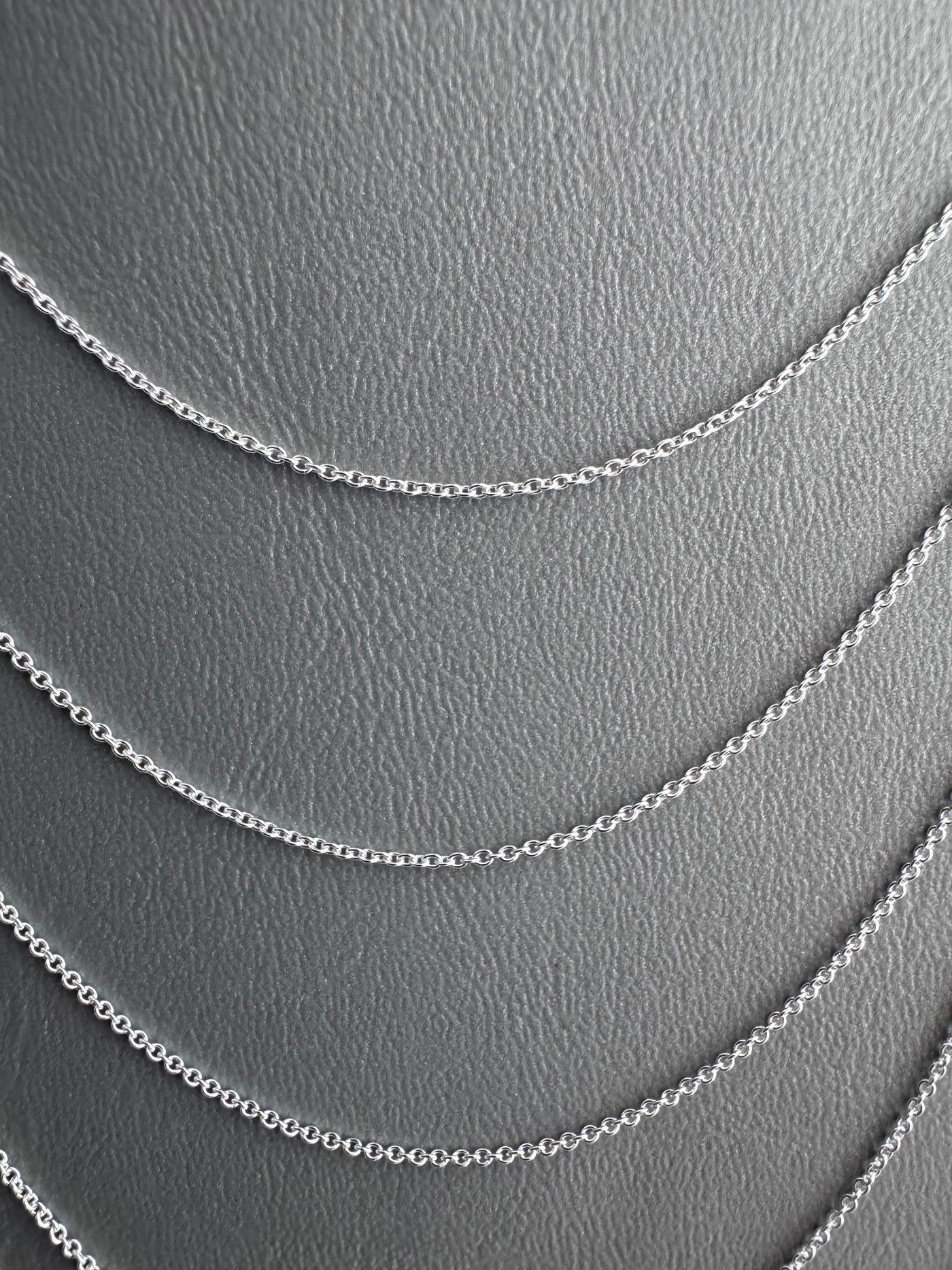 Sterling Silver Classic Chain - 16 18 20 22 24 Inch Options