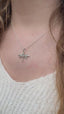 Dragonfly Gemstone Pendant Necklace