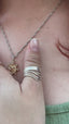 Sterling Silver Statement Chevron Band Ring-Adjustable