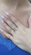 Sterling Silver Wrap Wave Ring-Adjustable Ring