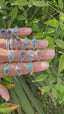Gemstone Boho Sterling Silver Ring - Gemstone & Size Options