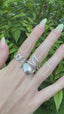 Sterling Silver Statement Wrap Ring- Thumb Ring