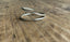 Sterling Silver Double Band Ring