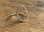 Sterling Silver Open Oval Ring