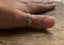 Boho Sterling Silver Feather Ring- Adjustable