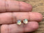 Minimalist Opal Stud Earrings by Springwaves